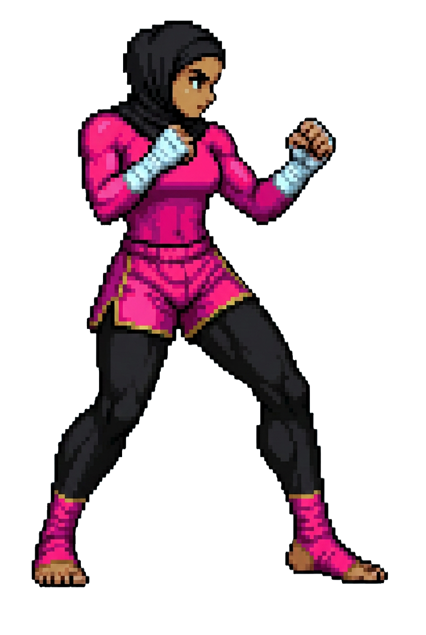PUTERI RANIA pixel sprite